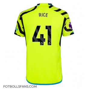 Arsenal Declan Rice #41 Replika Bortatröja 2023-24 Kortärmad